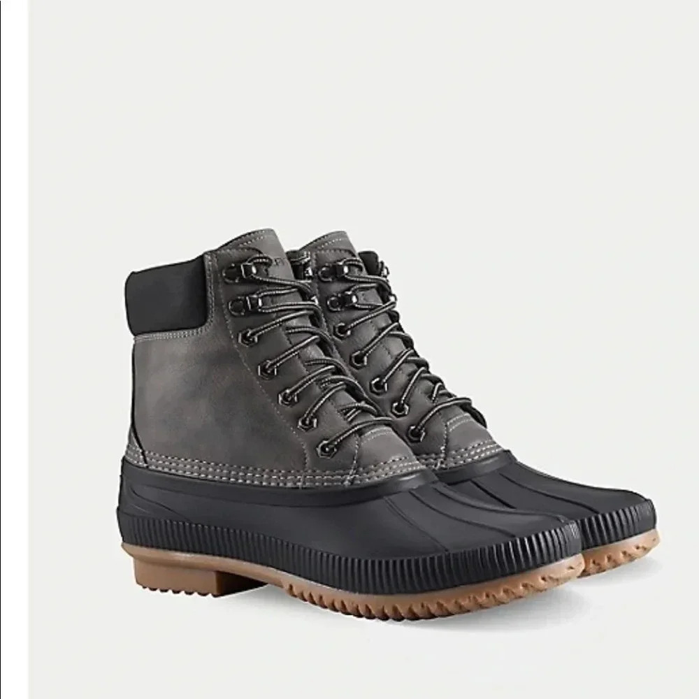 TOMMY HILFIGER
COLORBLOCK DUCK BOOT NWT - image 1